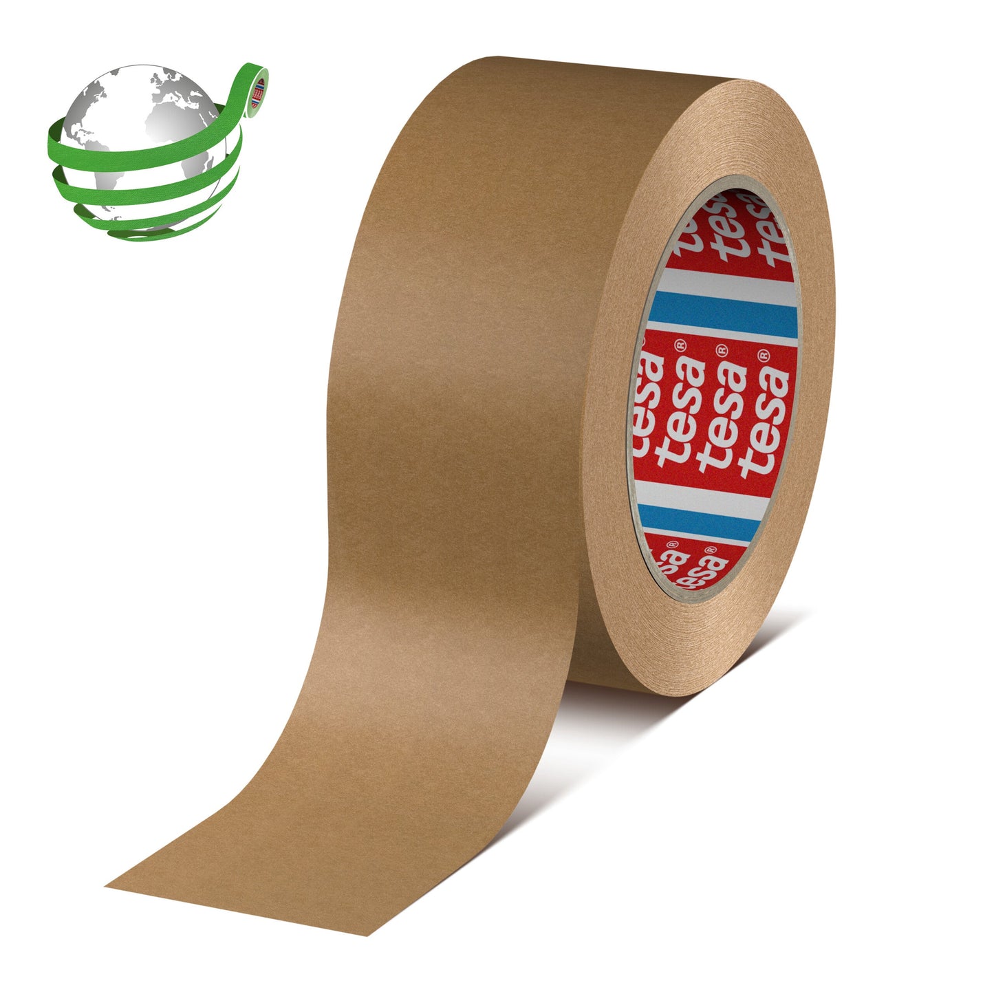 tesa® 4513 Superior paper packaging tape, chamois, 75 mm x 500 m