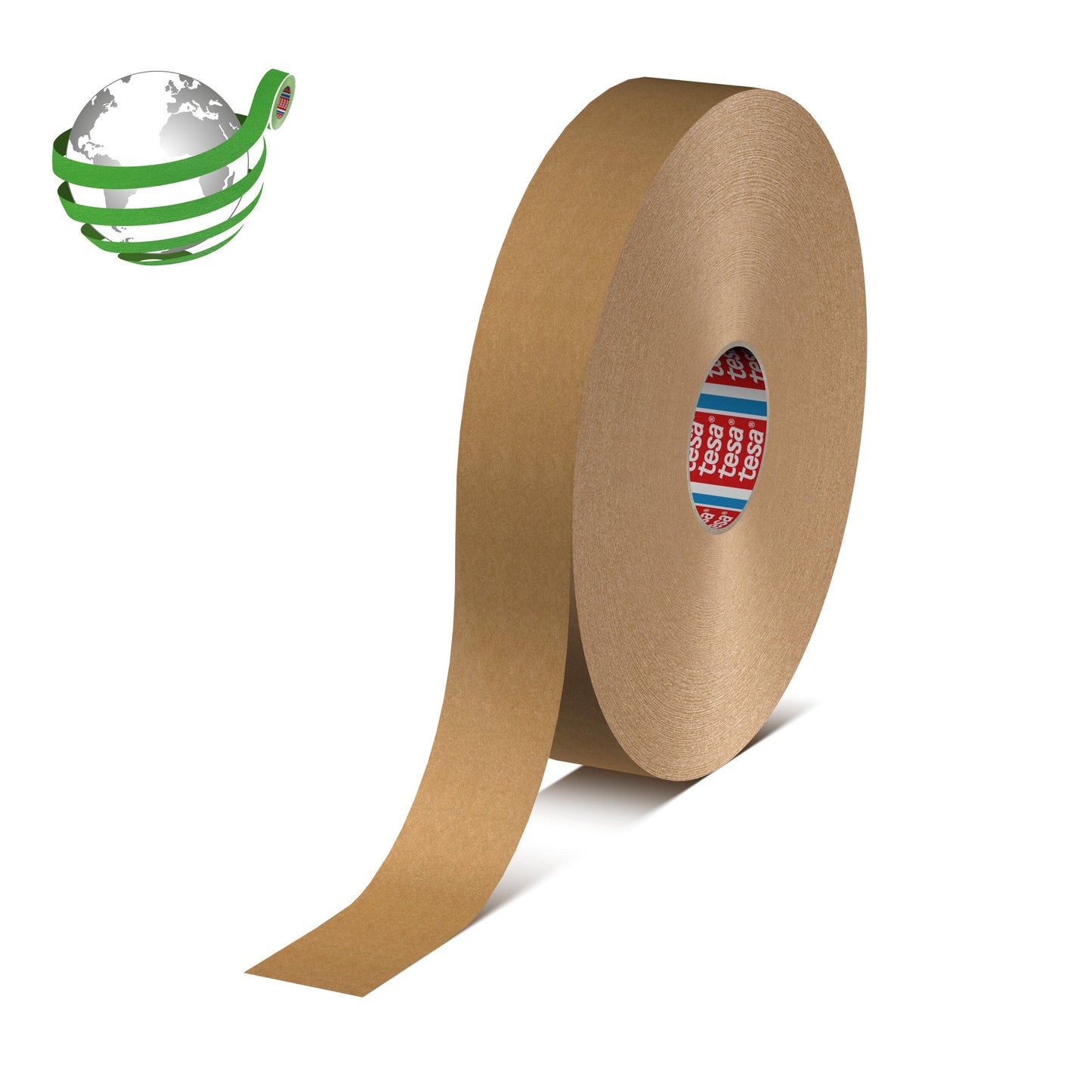 tesa® 4513 Superior paper packaging tape, chamois, 75 mm x 500 m