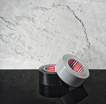 tesa® 4615RC General purpose duct tape - 31 % recycled share, black, 50 mm x 50 m