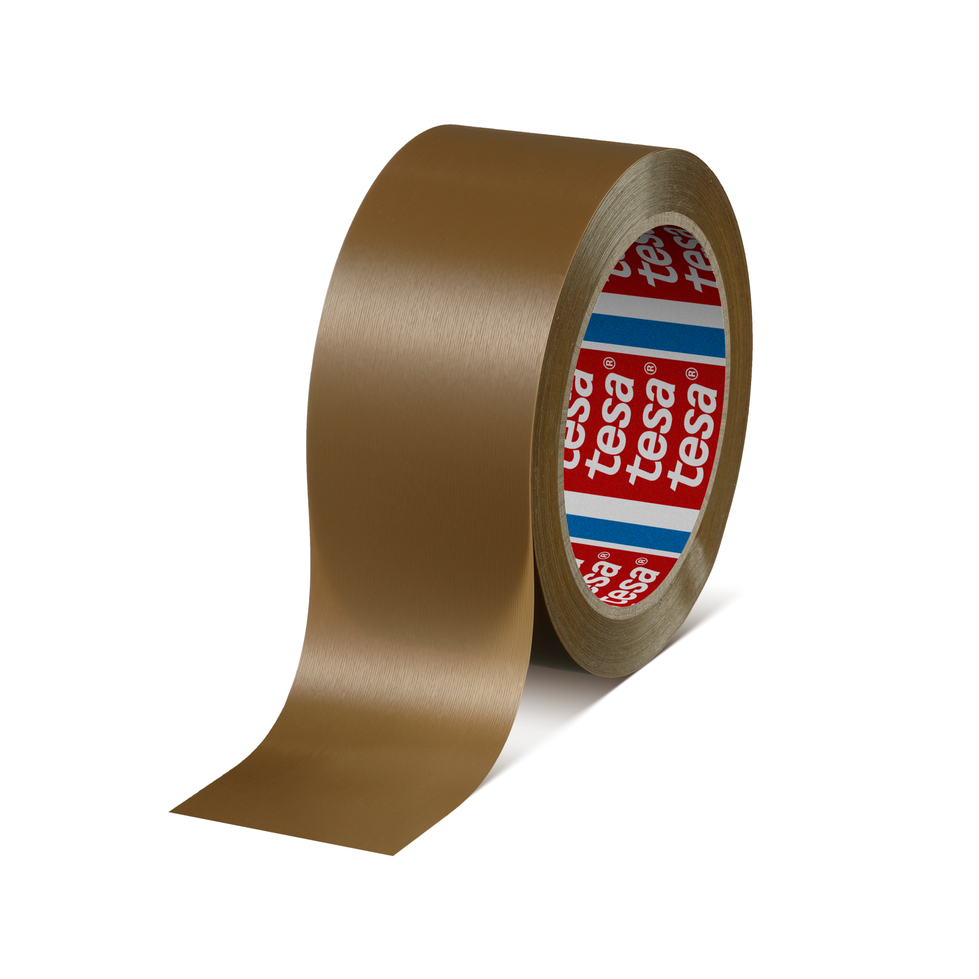 tesa® 4100 General purpose carton sealing tape, chamois, 50 mm x 66 m