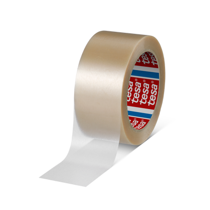 tesa® 4100 General purpose carton sealing tape, transparent, 50 mm x 66 m