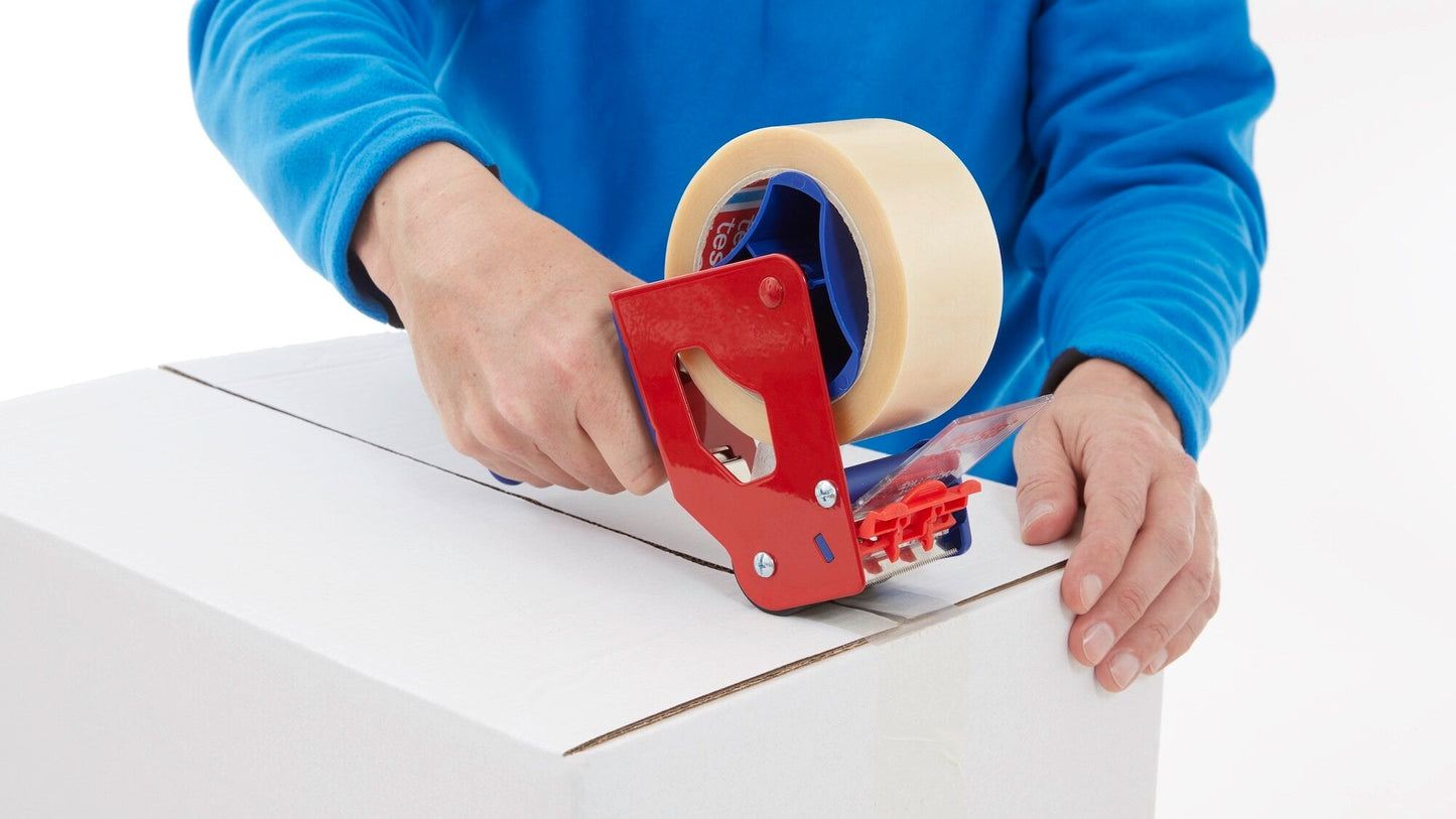 tesa® 4100 General purpose carton sealing tape, white, 50 mm x 660 m