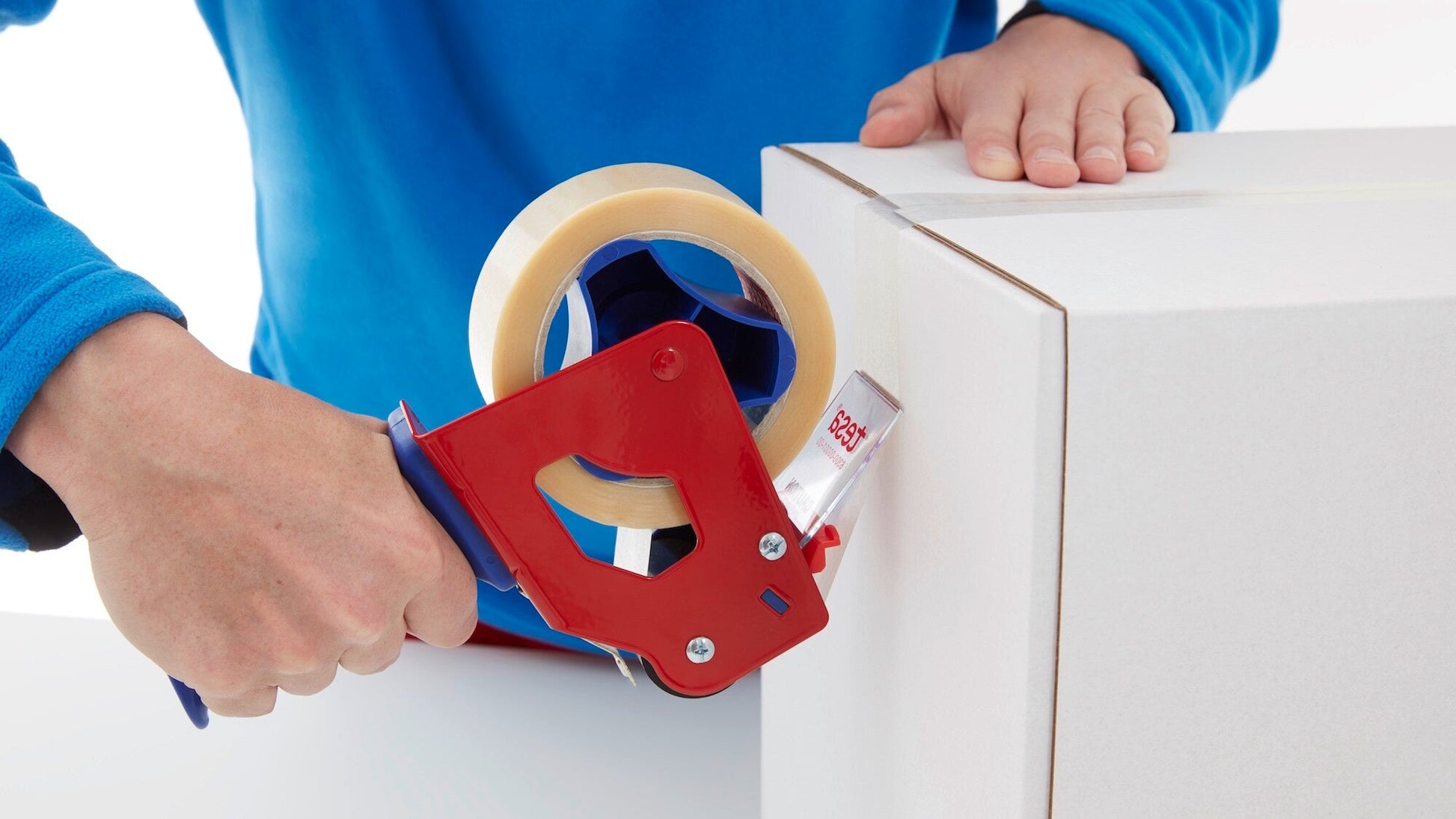 tesa® 4100 General purpose carton sealing tape, white, 50 mm x 660 m