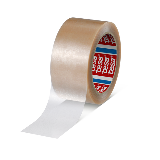 tesa® 4124 Premium Carton Sealing Tape, transparent, 30 mm x 66 m