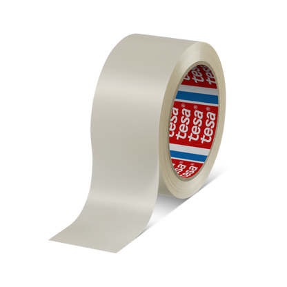 tesa® 4124 Premium Carton Sealing Tape, white, 50 mm x 66 m