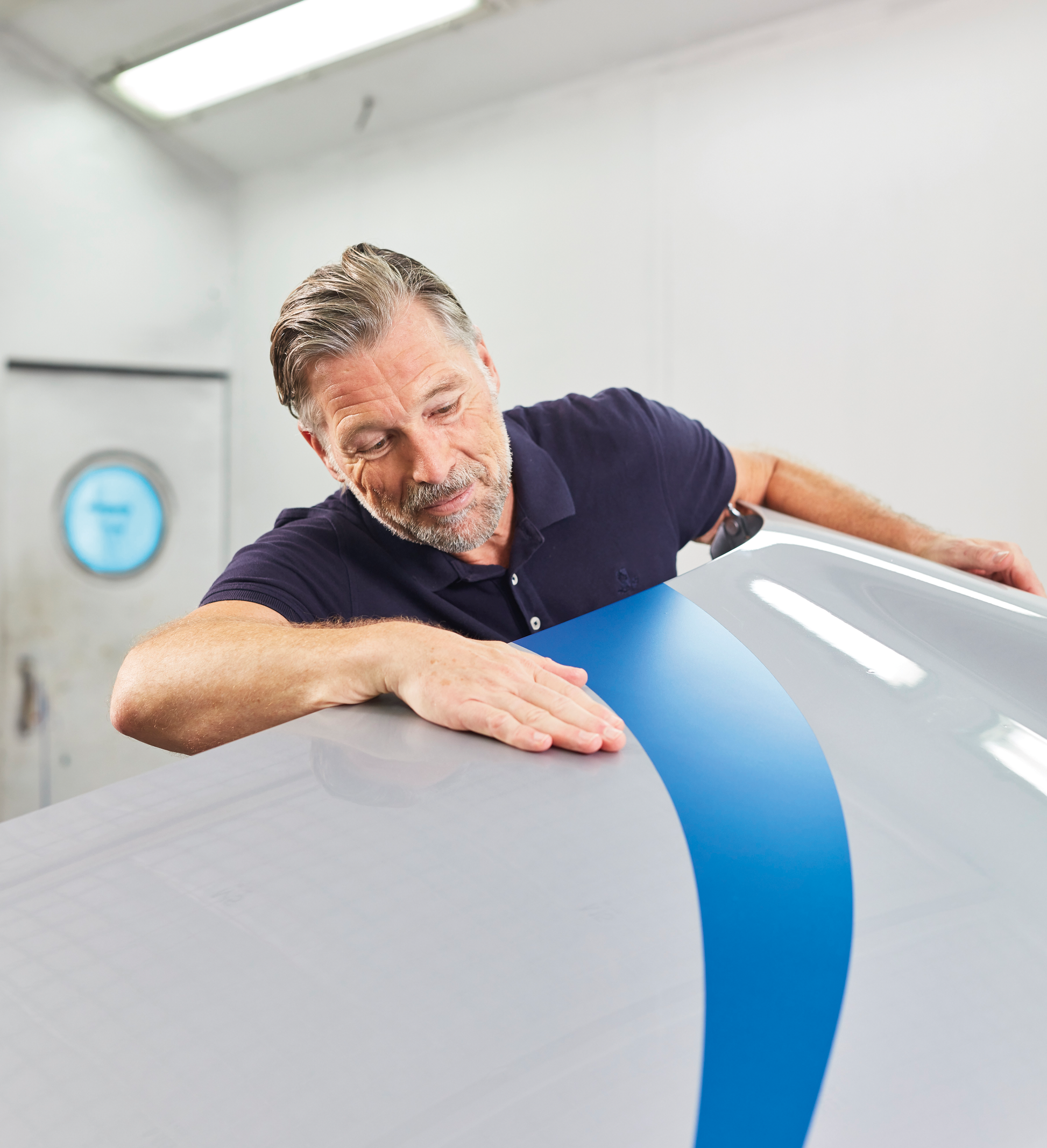 tesa® 4304 High performance paper masking tape up to 163°C/325°F, chamois, 100 mm x 50 m