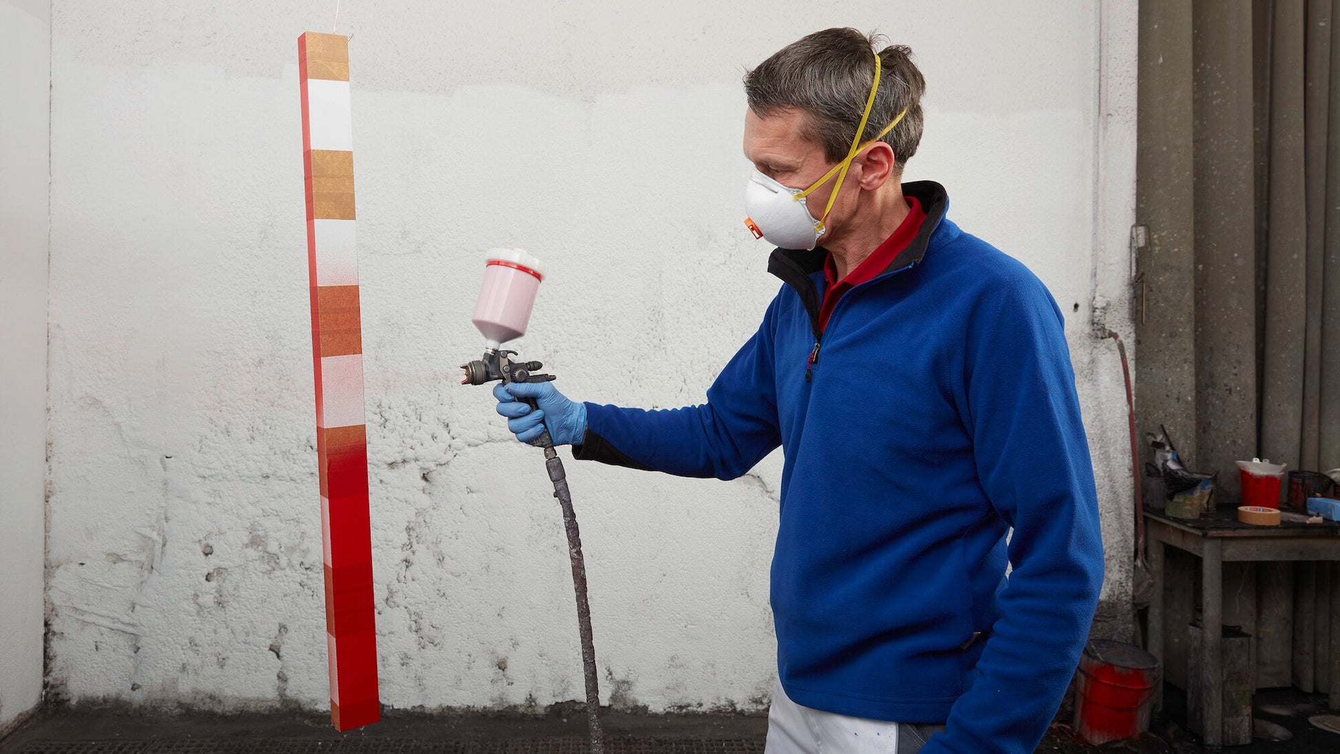 tesa® 4309 Car masking tape for paint spraying up to 120°C, brown, 48 mm x 100 m