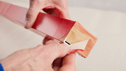 tesa® 4309 Car masking tape for paint spraying up to 120°C, brown, 48 mm x 100 m