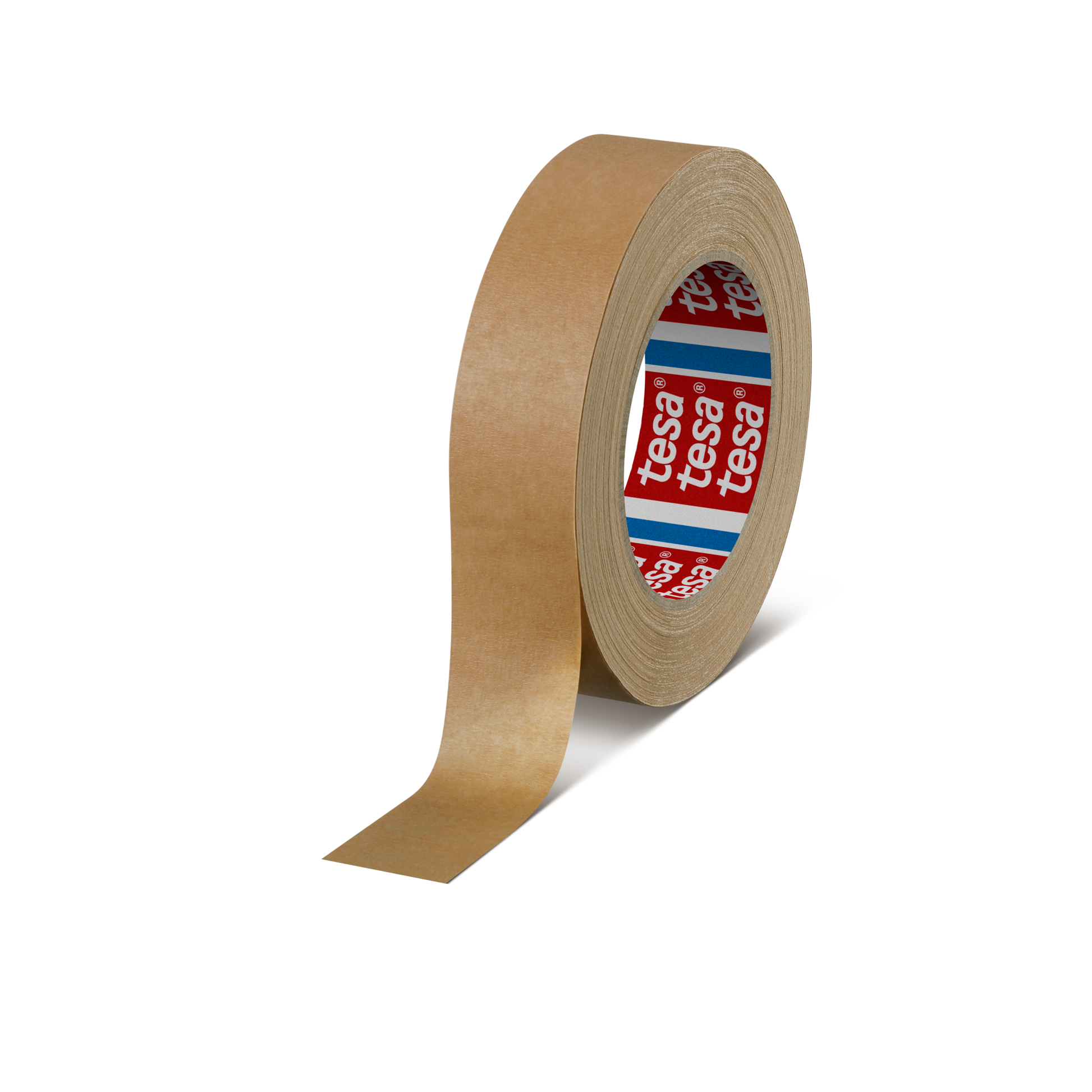 tesa® 4309 Car masking tape for paint spraying up to 120°C, brown, 48 mm x 100 m