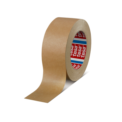 tesa® 4309 Car masking tape for paint spraying up to 120°C, brown, 50 mm x 50 m