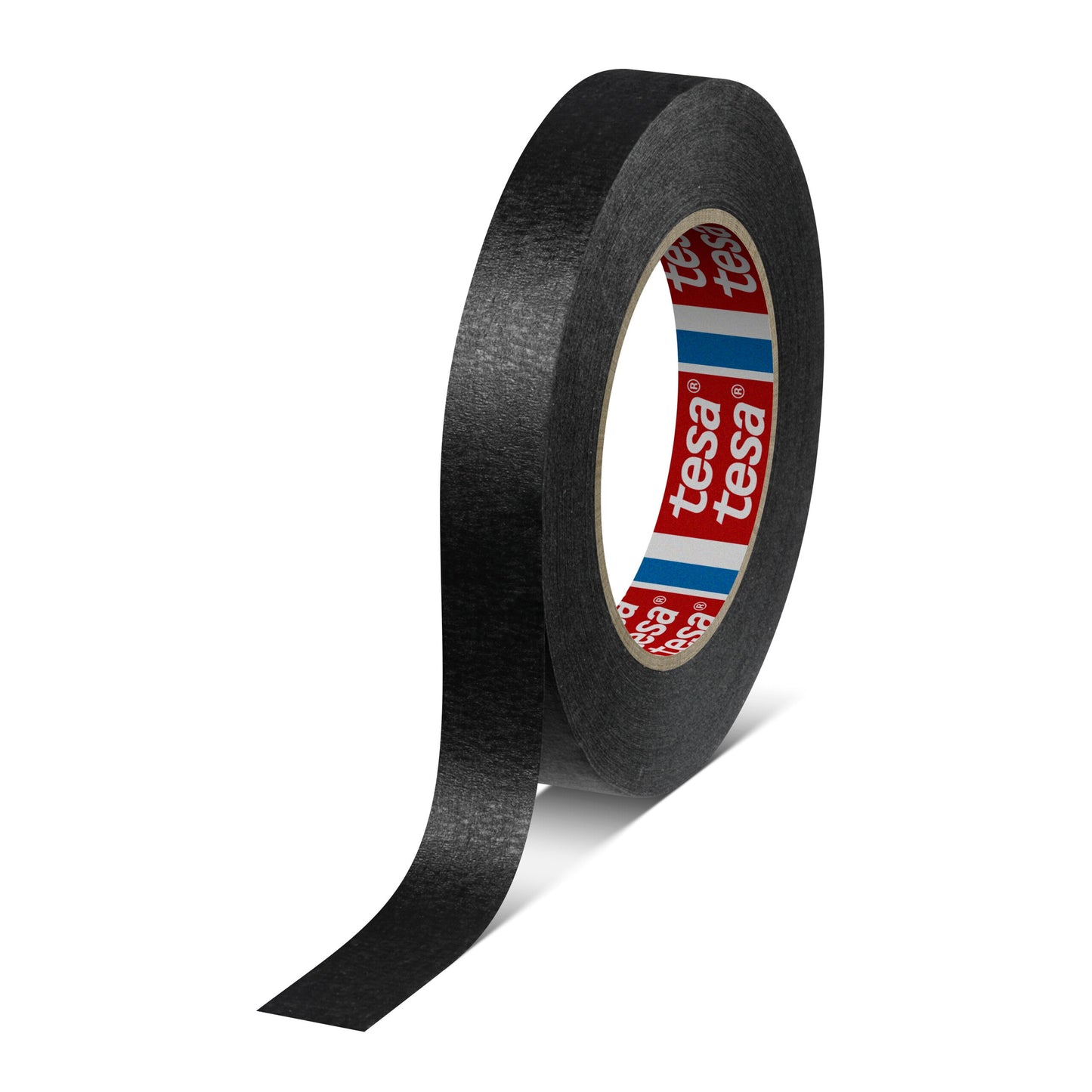 tesa® 4323 General purpose paper masking tape, black, 19 mm x 50 m