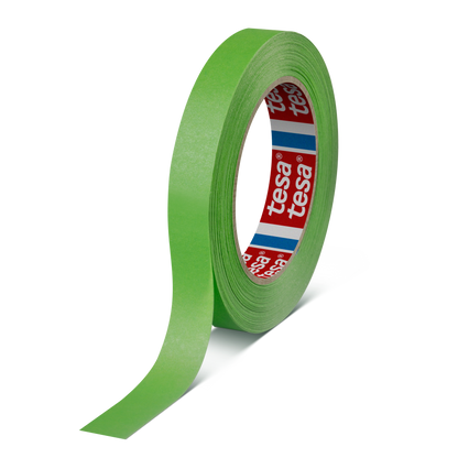 tesa® 4338 High Performance Masking Tape Grade - up to 120 °C / 248 F, green, 19 mm x 50 m