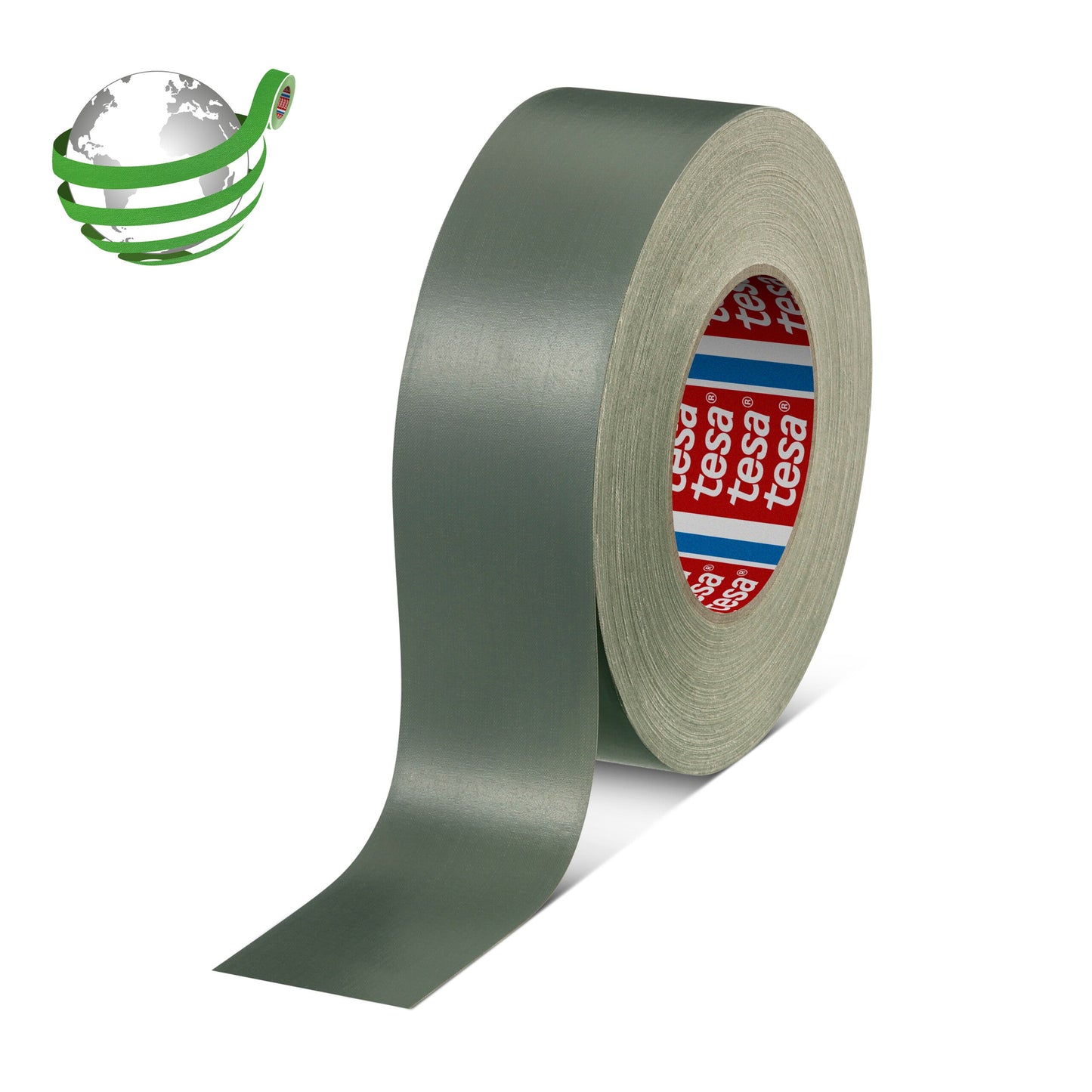 tesa® 4657 Temperature resistant acrylic paste coated cloth tape, grey, 15 mm x 50 m