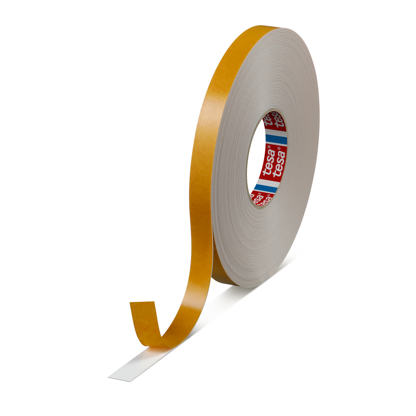 tesa® 4957I Double-sided general purpose PE-foam tape, white, 19 mm x 25 m