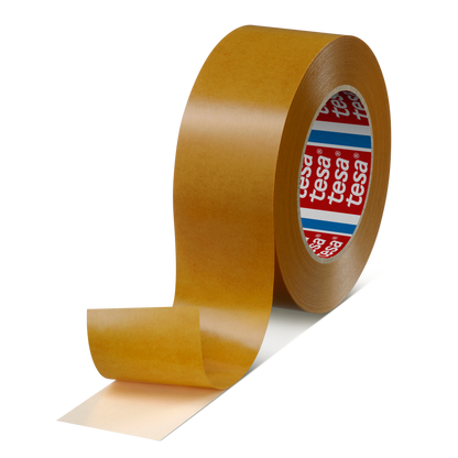 tesa® 4959 100 µm double sided translucent premium non woven tape, white transluscent, 50 mm x 50 m