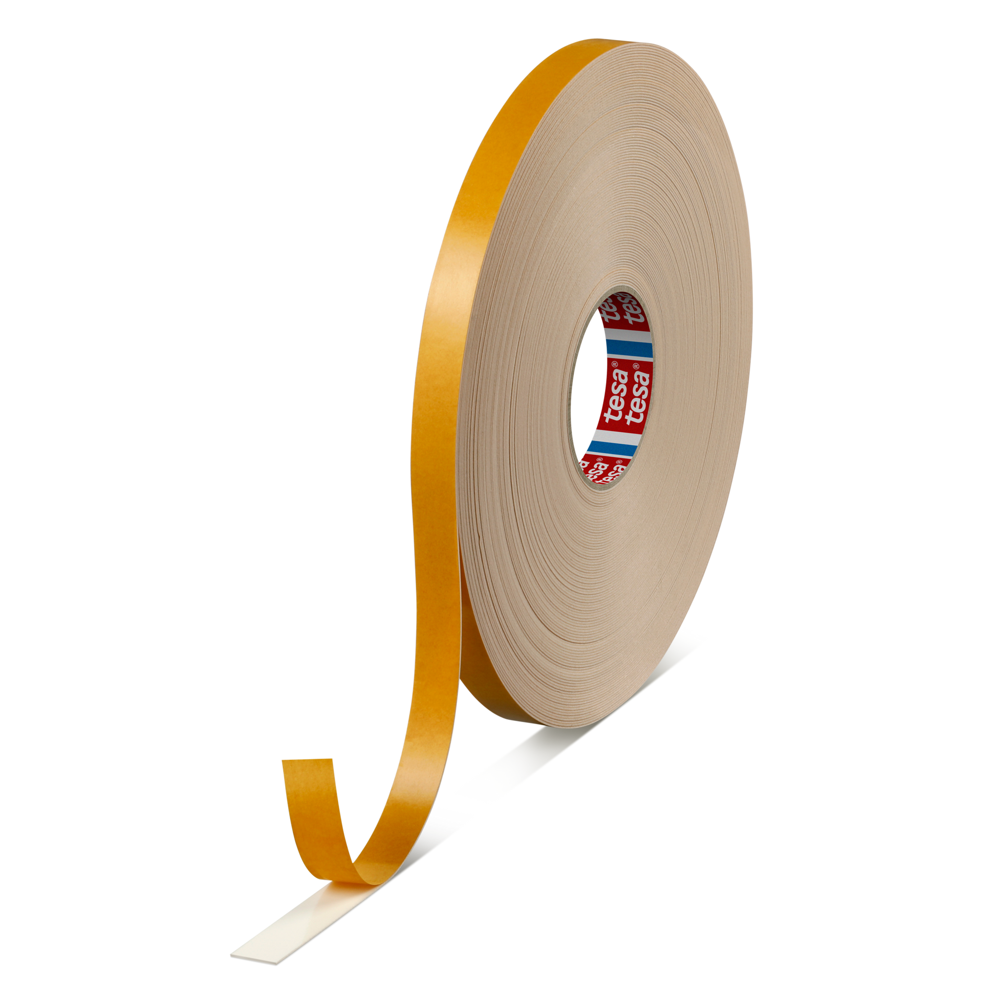 tesa® 62510I 1000 µm double sided PE foam tape, black, 19 mm x 50 m